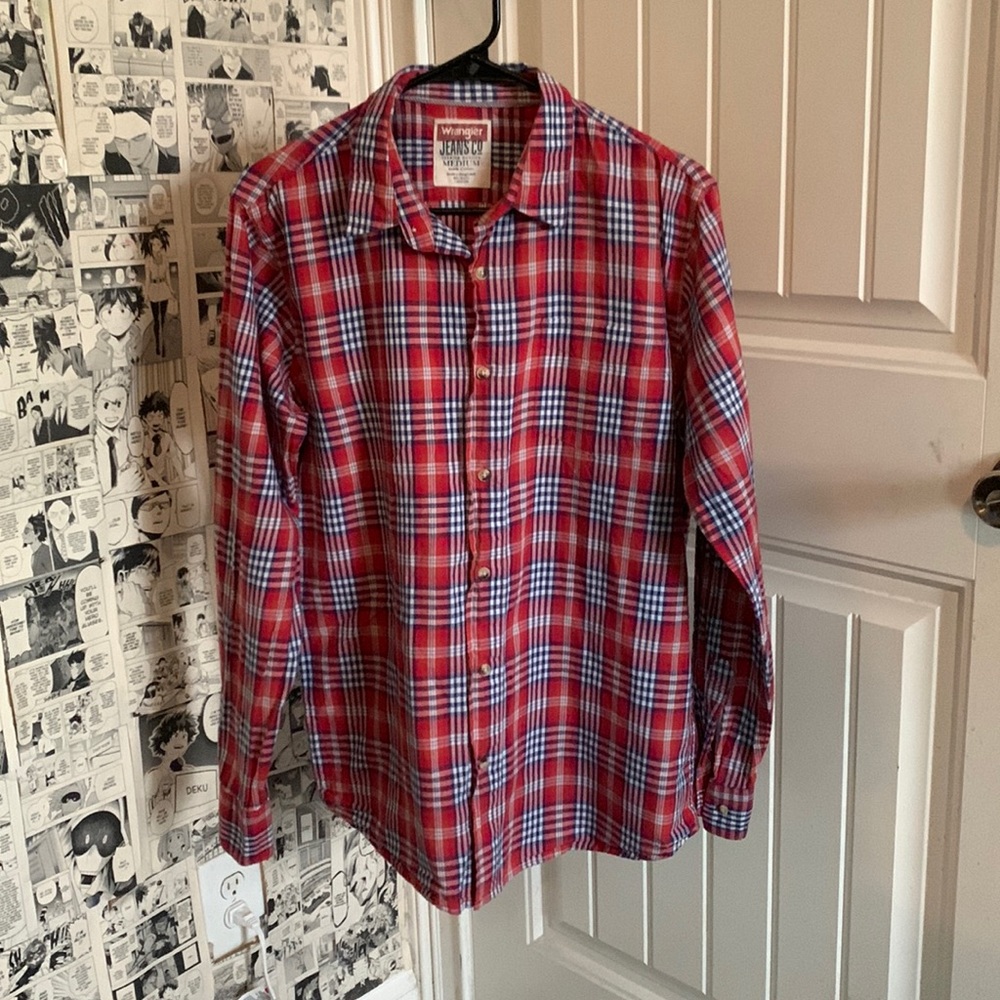 Wrangler Men's Plaid Shirts